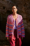 Lana Grossa GILET Frizzante, Filo Lurex, Per Fortuna & Tessera