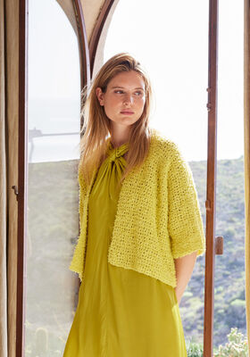GILET KIMONO Frizzante de Lana Grossa
