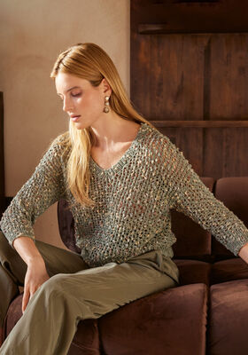 PULL TOP-DOWN Popcorn de Lana Grossa