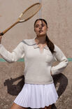 FILATI Studio PULL AU CROCHET À COL POLO Landlust Alpaka Merino 160