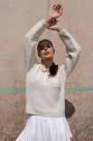 FILATI Studio PULL AU CROCHET À COL POLO Landlust Alpaka Merino 160