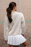 FILATI Studio PULL AU CROCHET À COL POLO Landlust Alpaka Merino 160