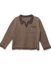 FILATI Studio PULL AU CROCHET À COL POLO Landlust Alpaka Merino 160