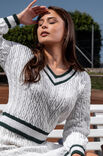 FILATI Studio PULL À TORSADES Merino Superiore