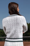 FILATI Studio PULL À TORSADES Merino Superiore