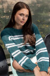 FILATI Studio PULL À RAYURES Landlust Kidmohair