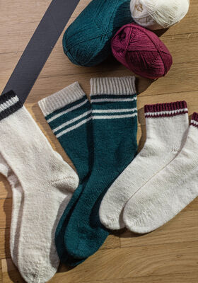 CHAUSSETTES Meilenweit 100g & Meilenweit 50g de FILATI Studio