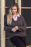 FILATI Studio PULL POLO RAGLAN TOP-DOWN