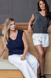 FILATI Studio DÉBARDEUR À LOSANGES Cool Merino & Glamour