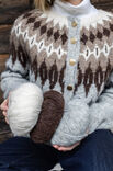 FILATI Studio CARDIGAN NORVÉGIEN TOP-DOWN Airy