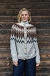 FILATI Studio CARDIGAN NORVÉGIEN TOP-DOWN Airy