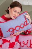 FILATI Studio HOUSSES DE COUSSIN AVEC LETTRAGE Merino Miscela & Silkhair