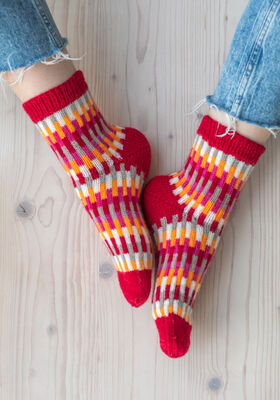 CHAUSSETTES Meilenweit 50g Cashmere de FILATI Studio