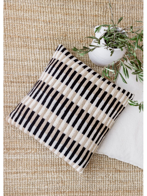 FILATI Studio HOUSSE DE COUSSIN 3 COULEURS Merino Cardato