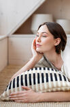 FILATI Studio HOUSSE DE COUSSIN 3 COULEURS Merino Cardato