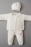 Lana Grossa CARDIGAN, PANTALON, BONNET ET CHAUSSONS Cool Wool Baby