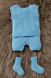Lana Grossa CARDIGAN, DÉBARDEUR, PANTALON ET CHAUSSETTES Cool Wool Baby
