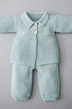 Lana Grossa CARDIGAN, PANTALON ET CHAUSSETTES Cool Wool Baby