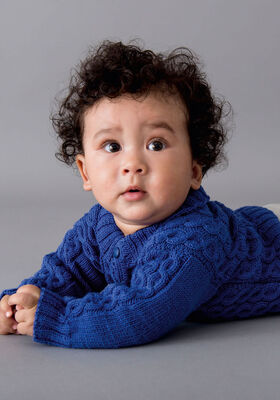 CARDIGAN Cool Wool Baby de Lana Grossa