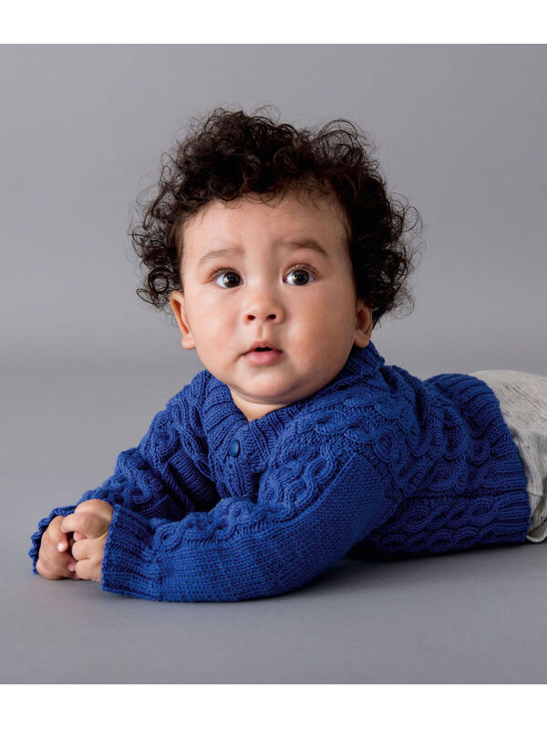 Lana Grossa CARDIGAN Cool Wool Baby