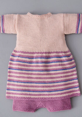 TUNIQUE ET PANTALON Cool Wool Baby de Lana Grossa