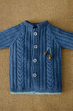 Lana Grossa CARDIGAN RAGLAN Cool Wool Big