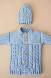 Lana Grossa CARDIGAN ET BONNET Bingo