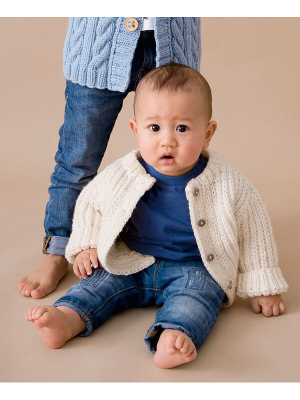 Lana Grossa CARDIGAN ET BONNET Bingo