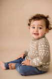 Lana Grossa PULL RAGLAN ET BONNET Cool Wool Big