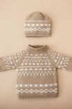 Lana Grossa PULL RAGLAN ET BONNET Cool Wool Big