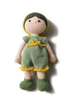 Lana Grossa POUPÉE AVEC SALOPETTE Cotone & Cool Wool Baby & Ecopuno