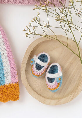 CHAUSSONS Cool Wool Baby de Lana Grossa