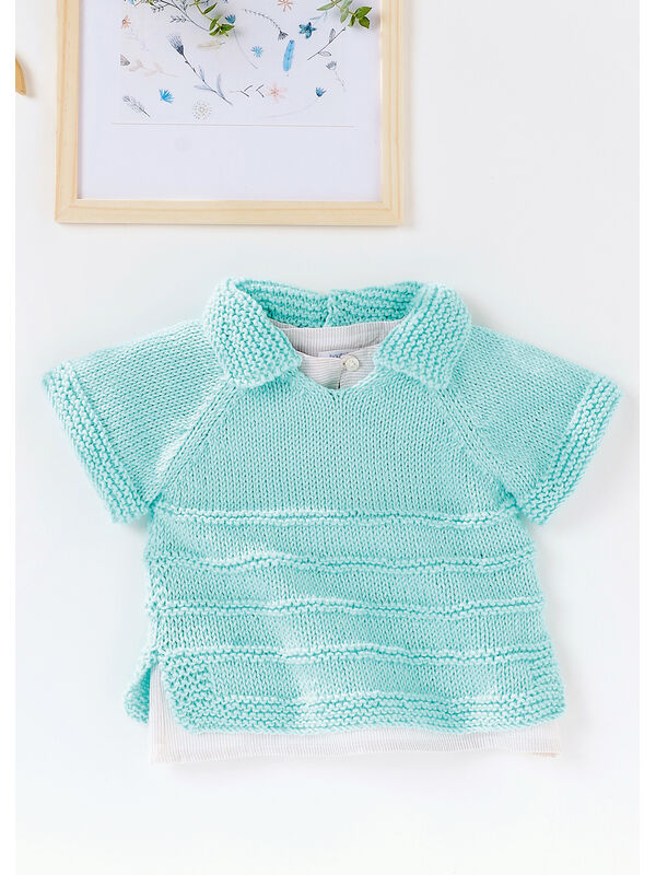 Lana Grossa PULL MANCHES COURTES Soft Cotton