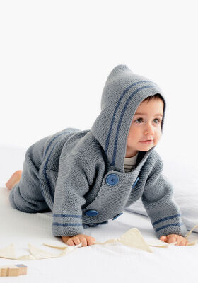 PALETOT Cool Wool Baby de Lana Grossa