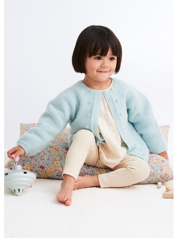 Lana Grossa GILET Cool Wool Baby