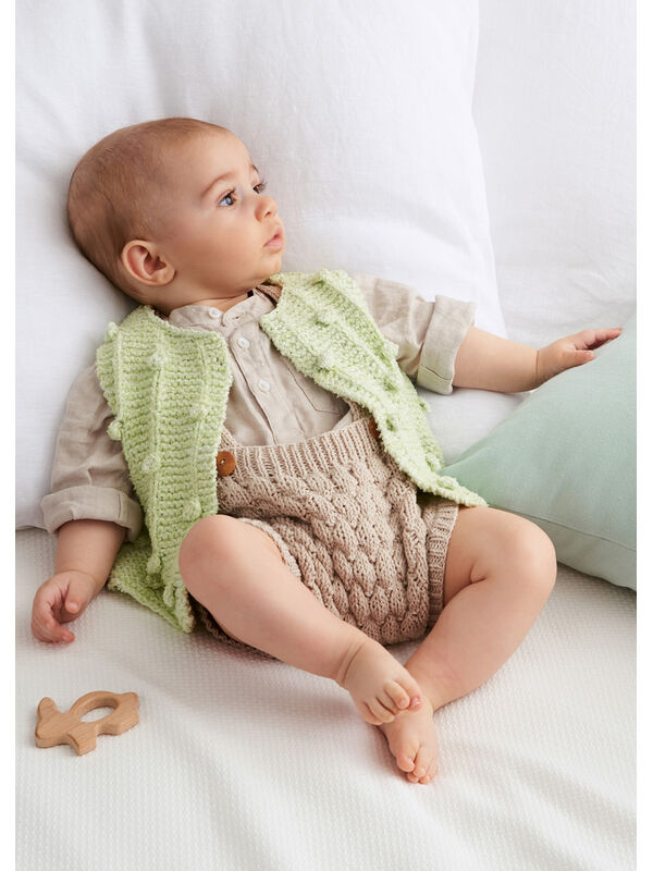 Lana Grossa CARDIGAN SANS MANCHES Jolie