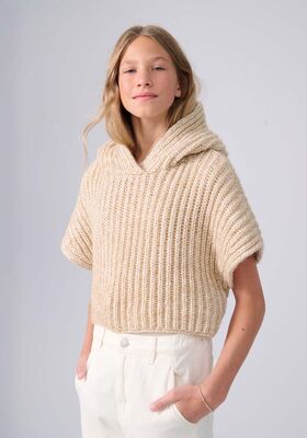 PULL À CAPUCHE Twinny de Lana Grossa