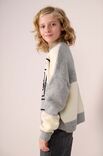 Lana Grossa PULL À CARREAUX Cool Merino