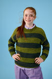 Lana Grossa PULL À RAYURES Cool Wool Big Vintage