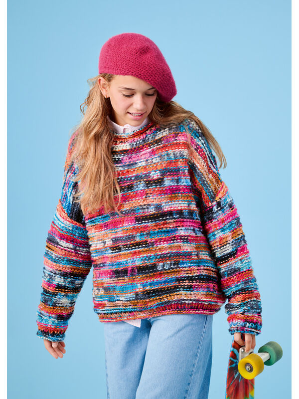 Lana Grossa PULL OVERSIZED Crazy