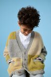 Lana Grossa VESTE COLOR-BLOCK Cool Merino