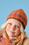 Lana Grossa BONNET EN CÔTES Colors for you