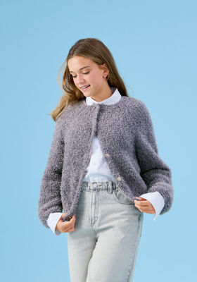 VESTE TOP-DOWN Pelliccia de Lana Grossa
