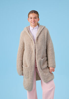 MANTEAU Pelliccia de Lana Grossa