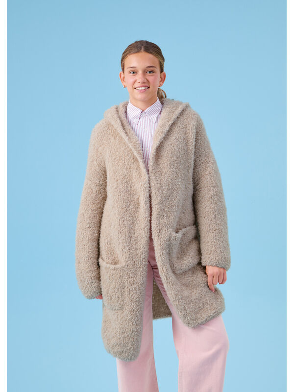 Lana Grossa MANTEAU Pelliccia