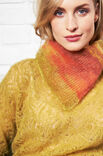 Lana Grossa PULL EN MOTIF AJOURÉ AVEC DES ARCEAUX AU CROCHET Silkhair uni
