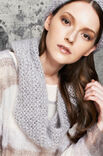 Lana Grossa BONNET EN POINT MOUSSE ENDROIT Silkhair Melange/uni