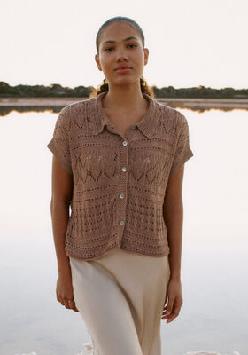 VESTE Solo Lino de Lana Grossa