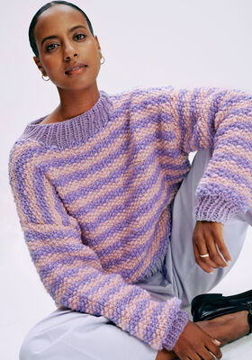 PULL Lala Berlin Flamy & Lala Berlin Lovely Cotton de Lana Grossa