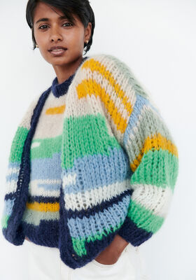 CARDIGAN Mohair Moda  de Lana Grossa